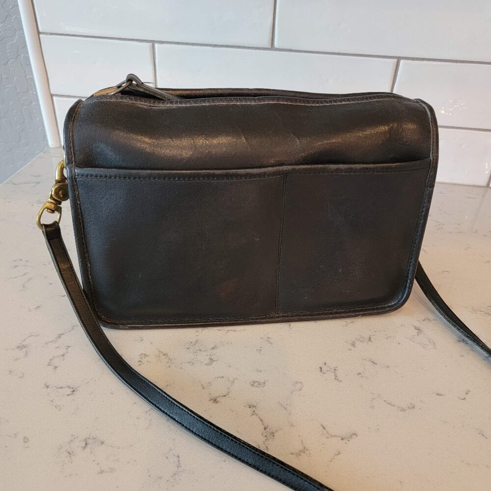 Coach Companion Bag (Black) - Original Vintage Bag